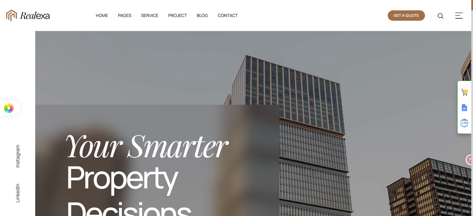 Realexa – Real Estate WordPress Theme