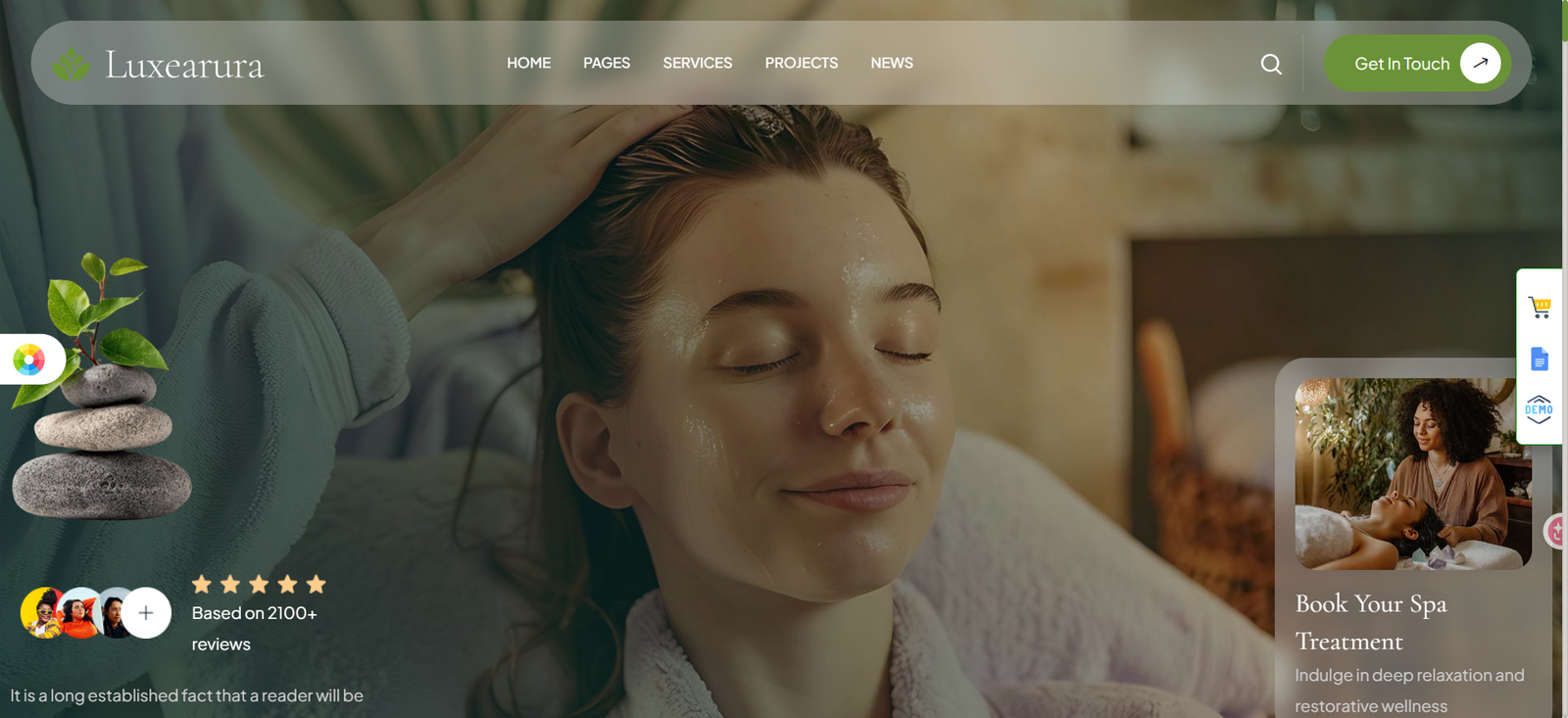 Luxearura – Spa & Wellness WordPress Theme