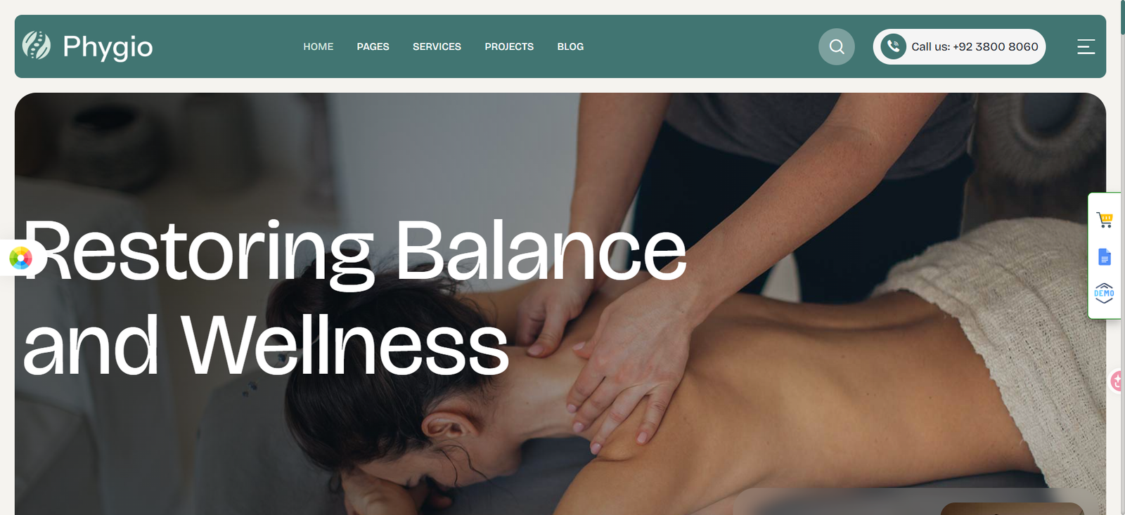 Phygio – Physiotherapy & Wellness WordPress Theme