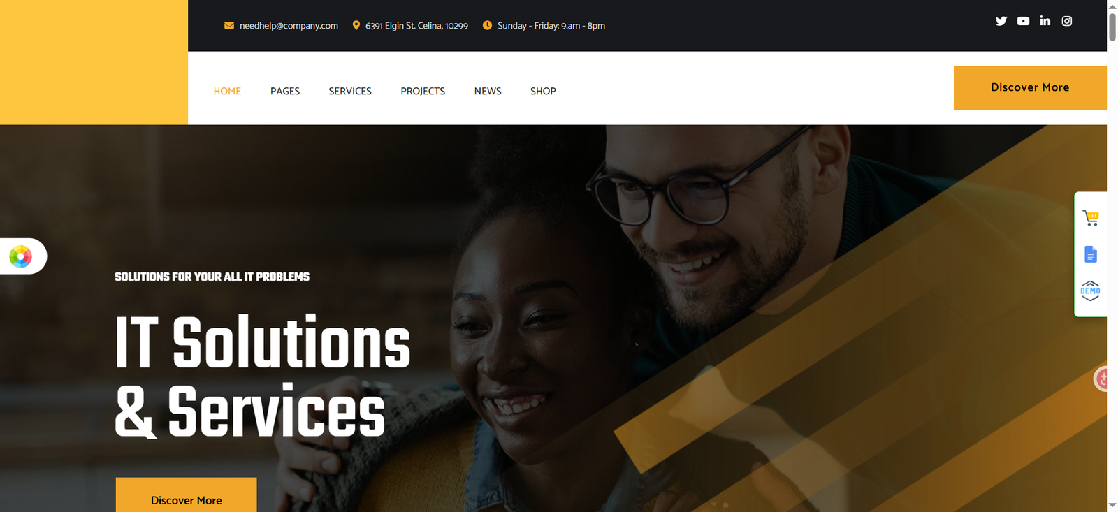 Instec – Technology WordPress Theme