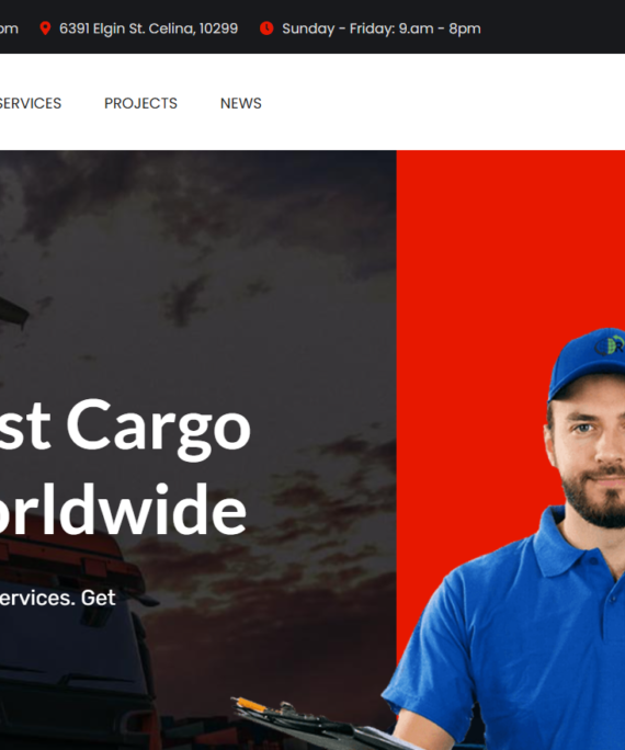 Loadeo – Logistics & Transportation WordPress Theme